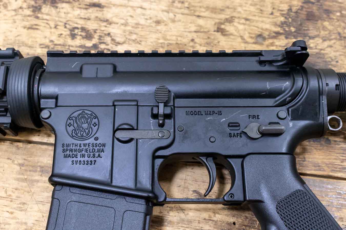 SMITH AND WESSON M&P15x 5.56mm NATO Police Trade-In Rifles (No Flip-Up Sights)